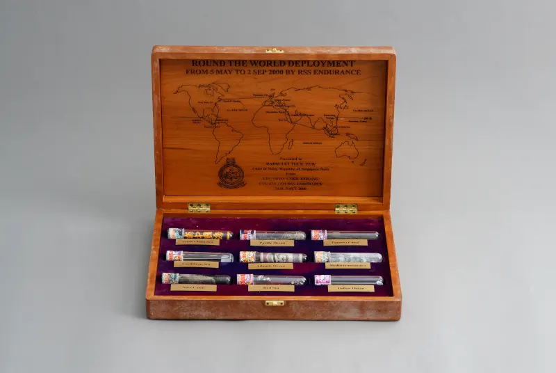 RSS Endurance's Sail Navy 2000 Momento Box