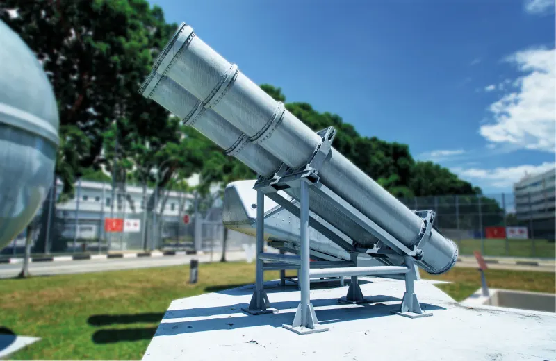 Harpoon Missile Ship Launcher