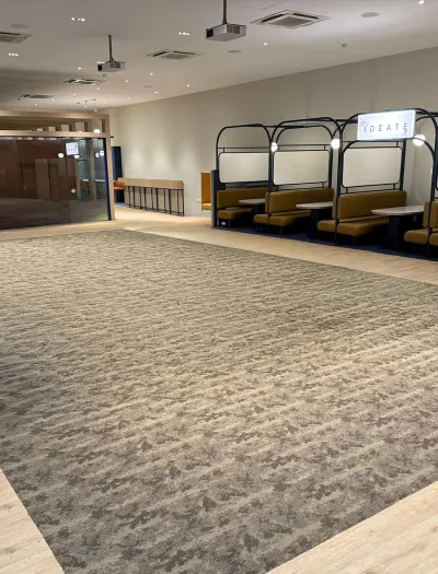 Vector Hall photo with interior elements