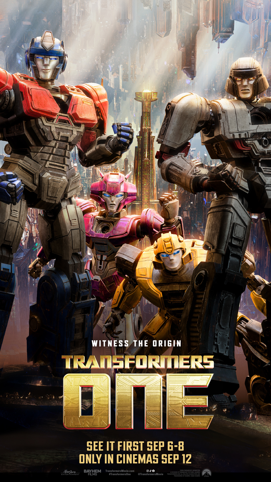 [TIC10ADU01SINGLE] Transformers One (2D)