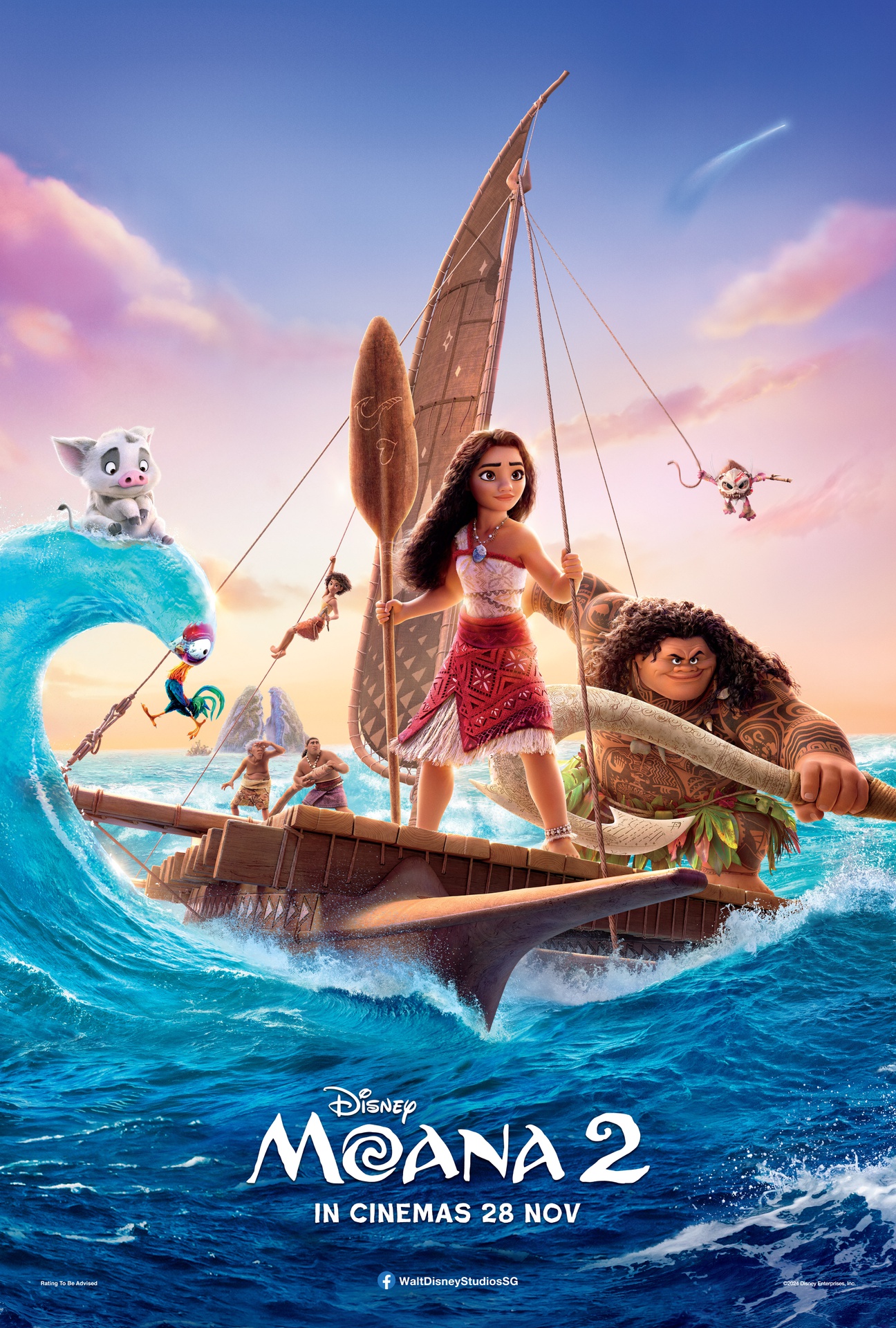 [TIC10ADU01SINGLE] Disney's Moana 2 (2D)