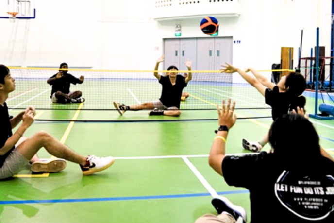 Sitting Volleyball